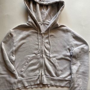 brandy melville grey crystal hoodie